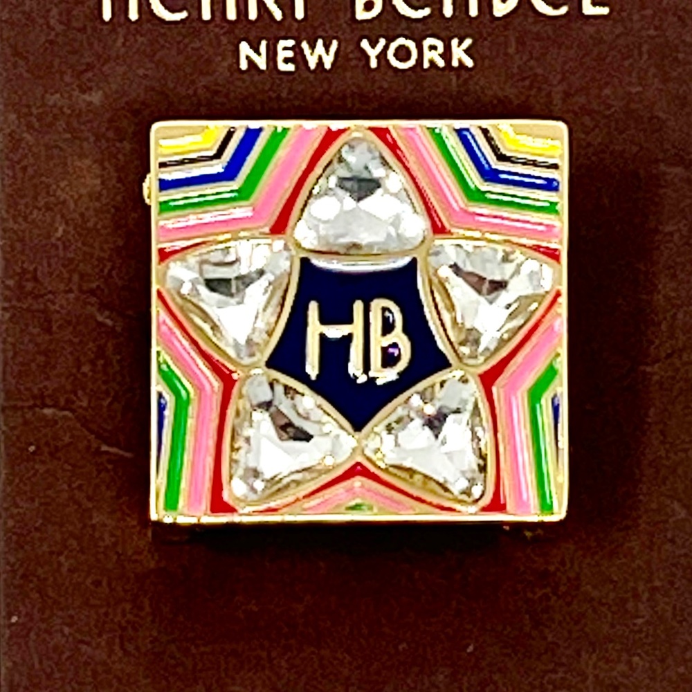 Henri Bendel Star "HB" Scarf Pin *Brand New